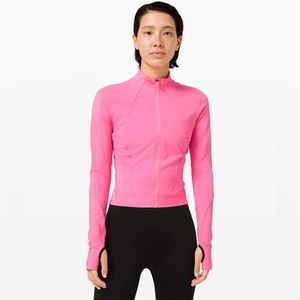Lululemon Final Mile Jacket In Dark Prism Pink size 8